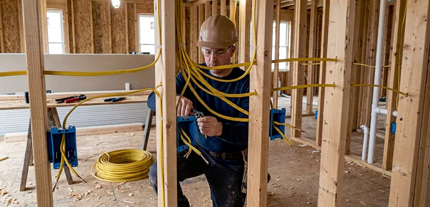 New Construction Wiring In Des Moines