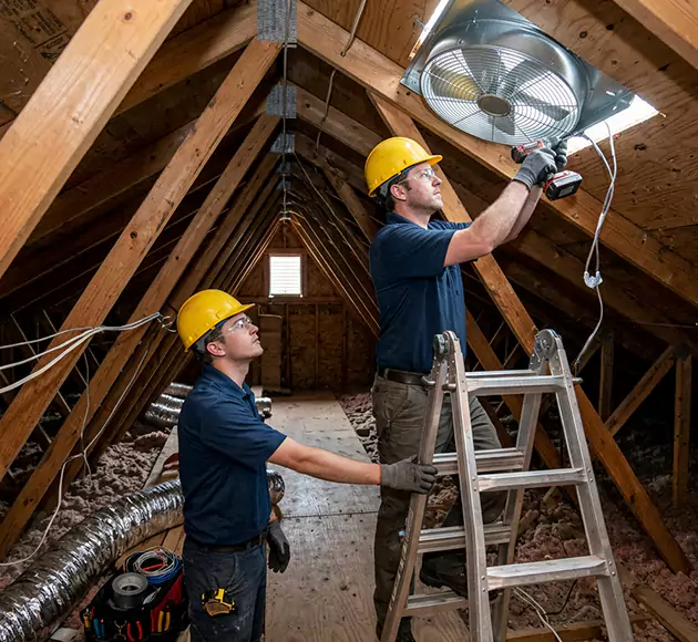 Professional Attic Fan Installation: Your Local Ventilation Team in Des Moines, IA