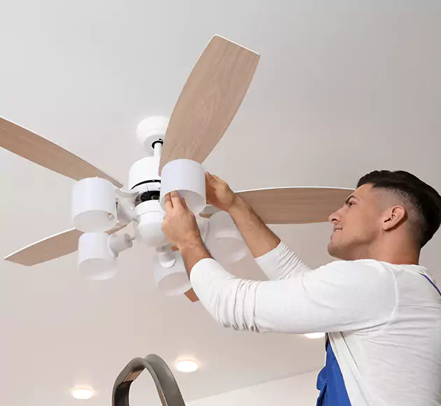 Professional Ceiling Fan Installation: Your Local Fan Installer in Des Moines, IA