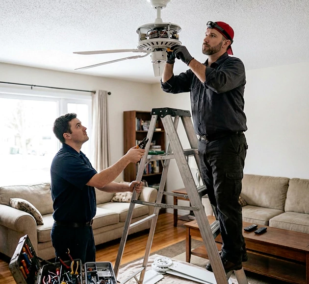 Professional Ceiling Fan Repair: Your Local Fan Specialist in Des Moines, IA