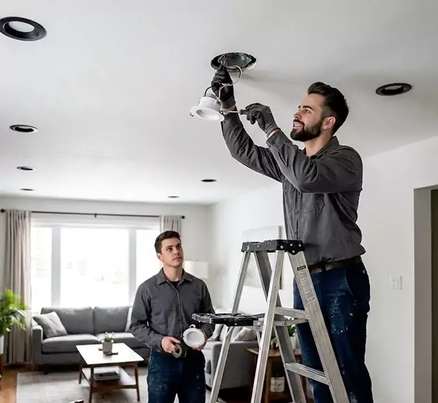 Professional Recessed Lighting Installation: Your Local Lighting Team in Des Moines, IA